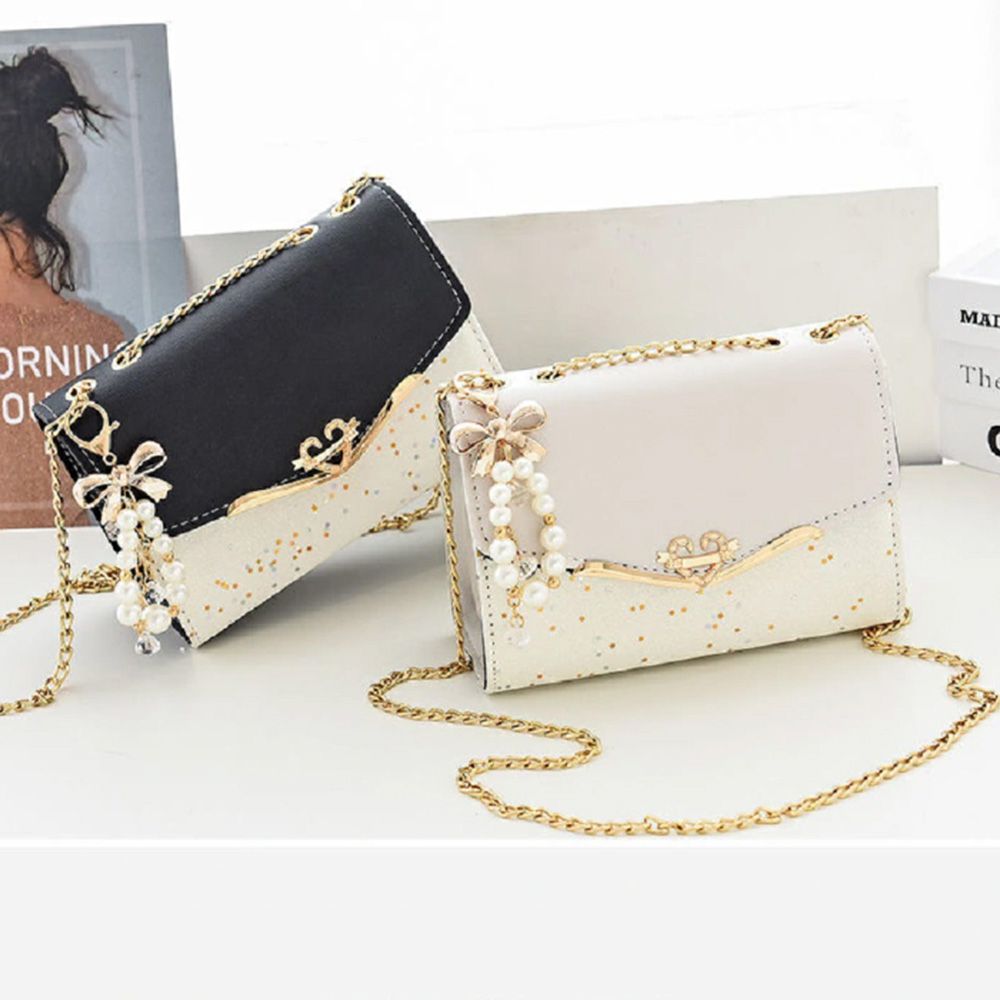 Fashion bag Women's bag Crossbody bag Sequined shoulder bag Korean version women's bag mobile phone bag coin purse