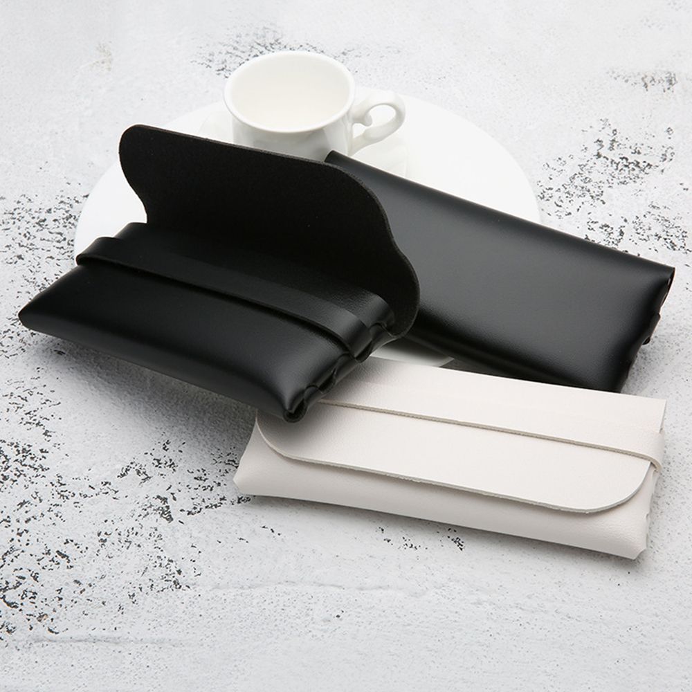 Leather glasses case Portable glasses case PU woven bag Sunglasses case Sunglasses storage case
