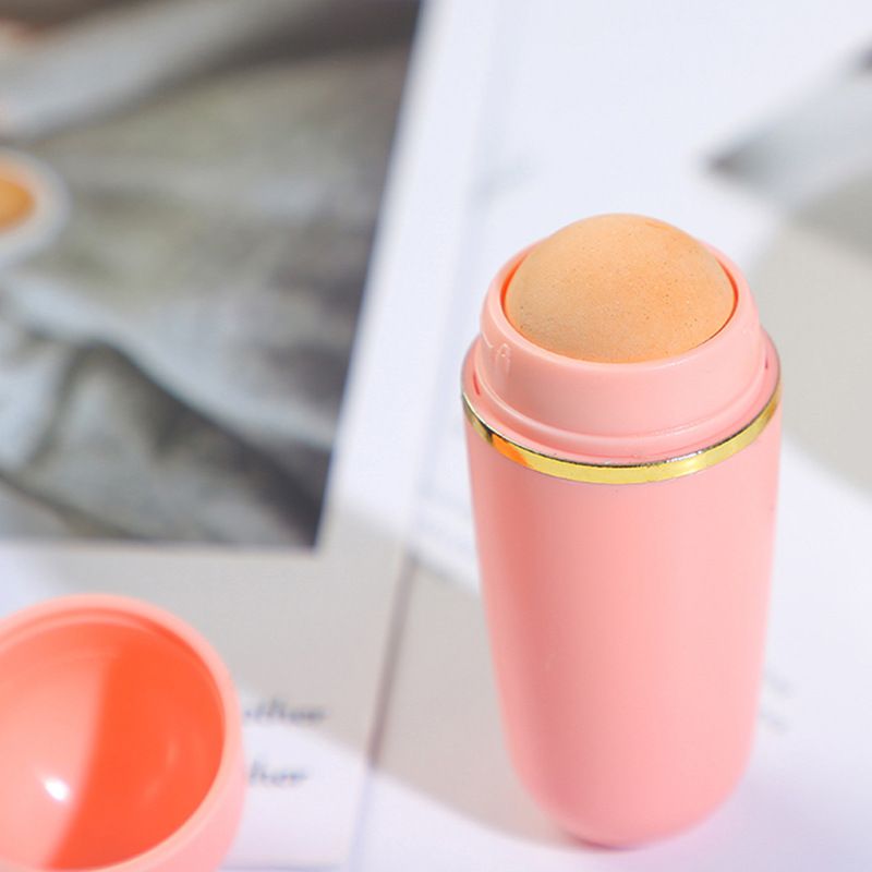 Ultra volcanic stone oil absorbing ball, oil absorbing ball, pore shrinking makeup, oil removal, oil absorption and beauty stick, portable