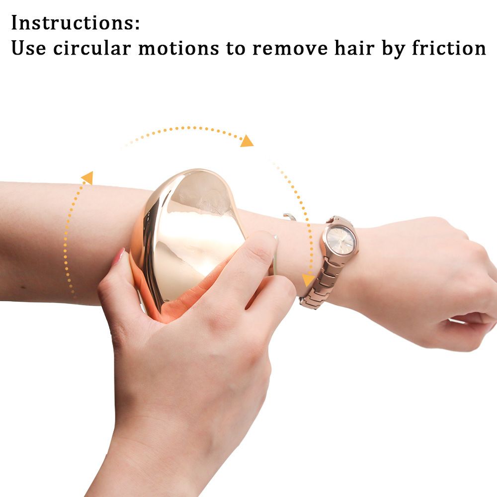 Manual hair grinder, nano hair remover that does not harm the skin, hair removal device to remove calluses and dead skin on the feet, foot sole and heel grinder