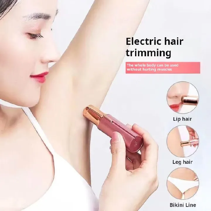 Women's hair removal device, electric shaver, private parts, armpits, facial hair, lip hair, leg hair, shaver, knife hair removal device, suitable for both men and women