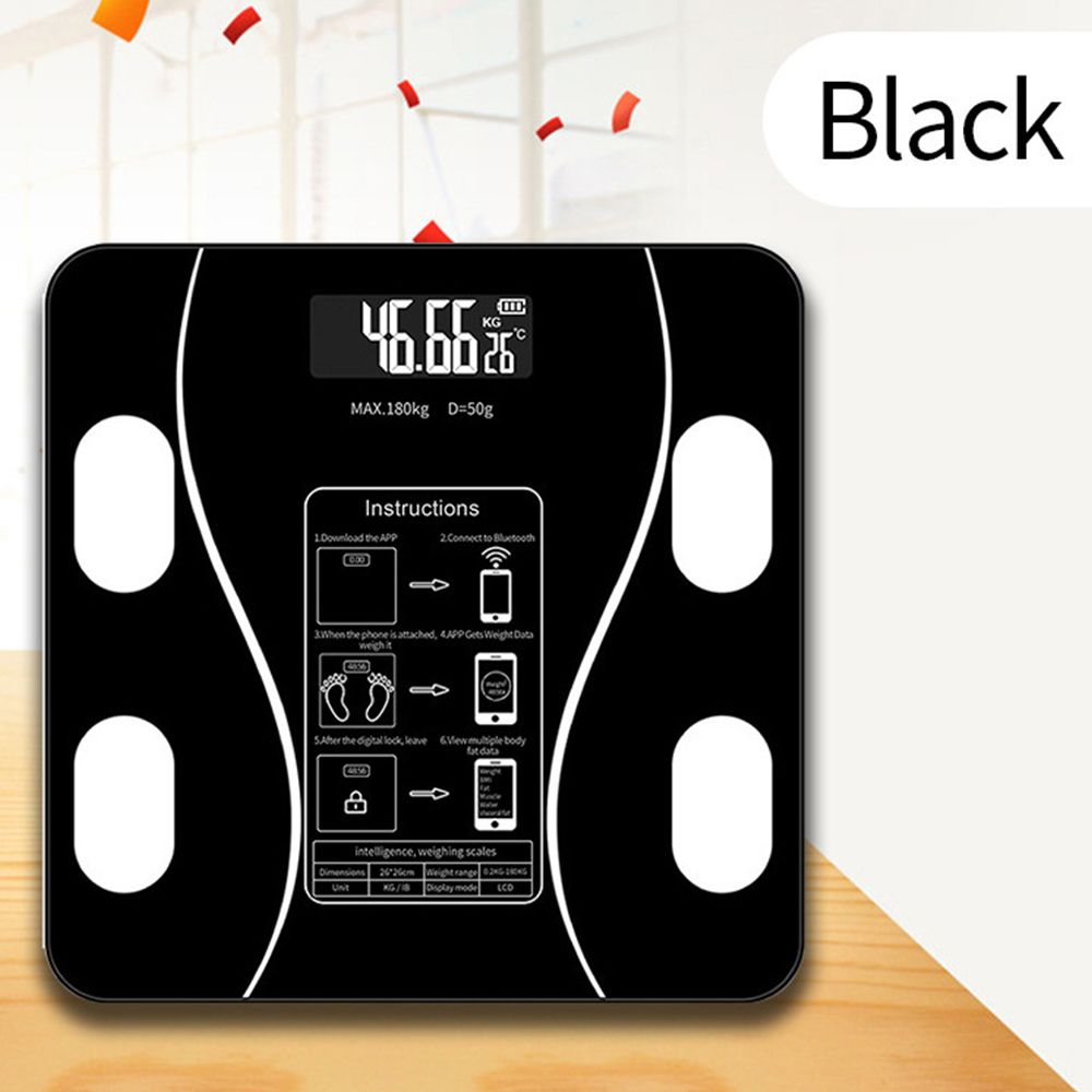 Rechargeable Bluetooth AI Intelligent Body Fat Scale Electronic Scale Weight Scale Household Body Weighing