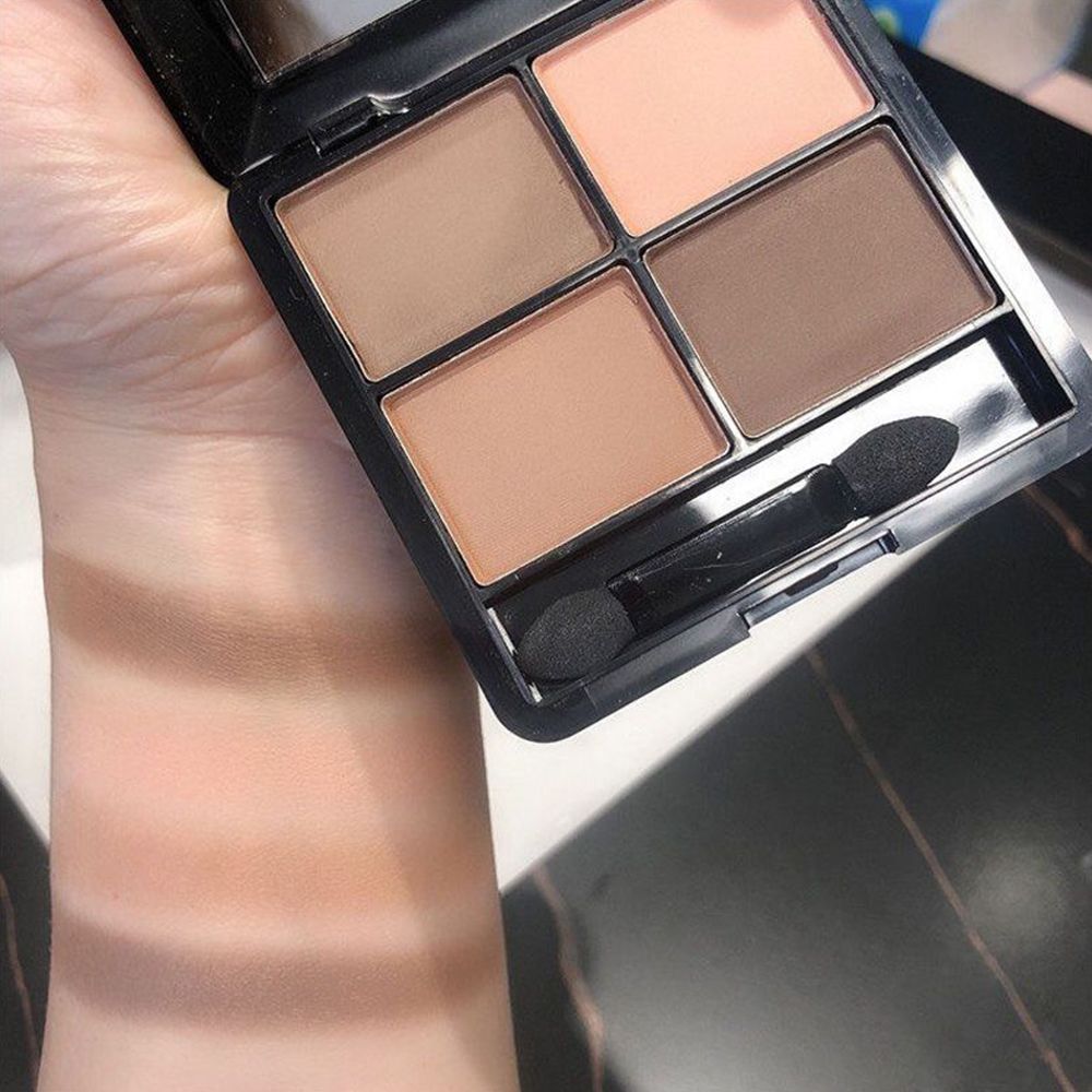 Clearance Sale Popular super hot coffee color eye shadow waterproof priming plain face matt natural daily earth color students