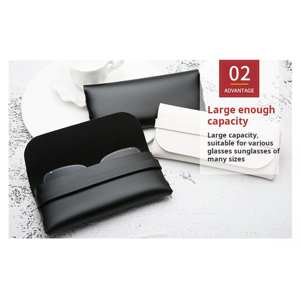 Leather glasses case Portable glasses case PU woven bag Sunglasses case Sunglasses storage case