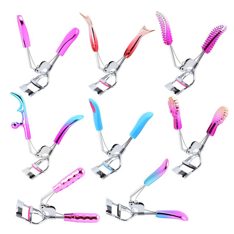 Eyelash curler, fake eyelash curler, wide-angle style, soaring naturally, curling stainless steel eyelash curler