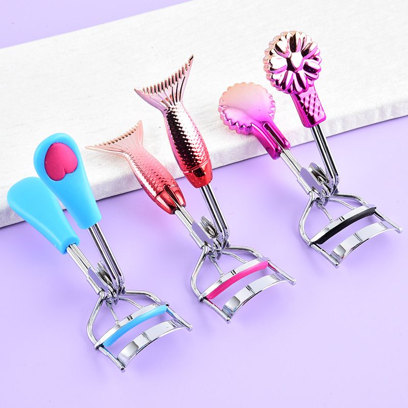 Eyelash curler, fake eyelash curler, wide-angle style, soaring naturally, curling stainless steel eyelash curler