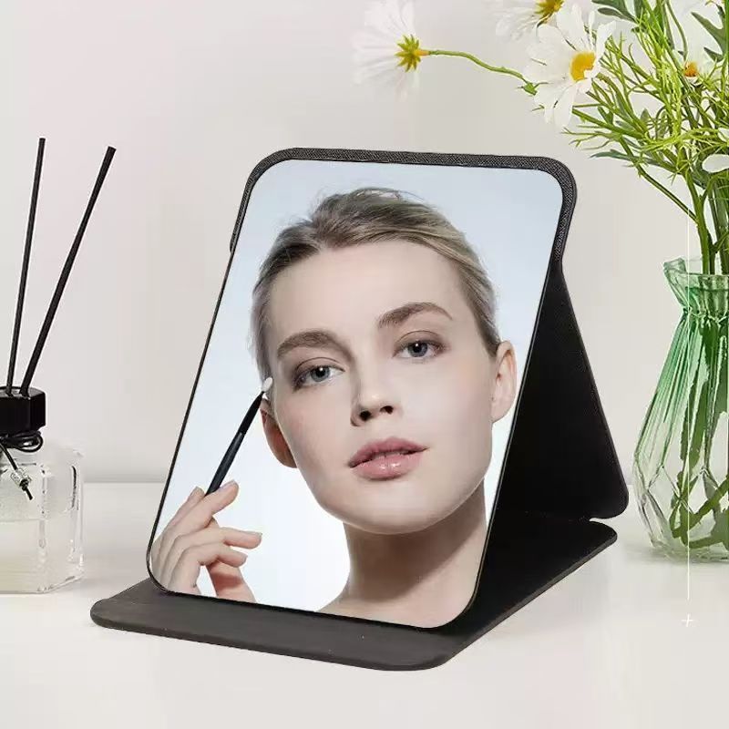Mirrors, makeup mirrors, Instagram style, portable folding for student dormitories, full screen desktop, large, medium, and small sizes