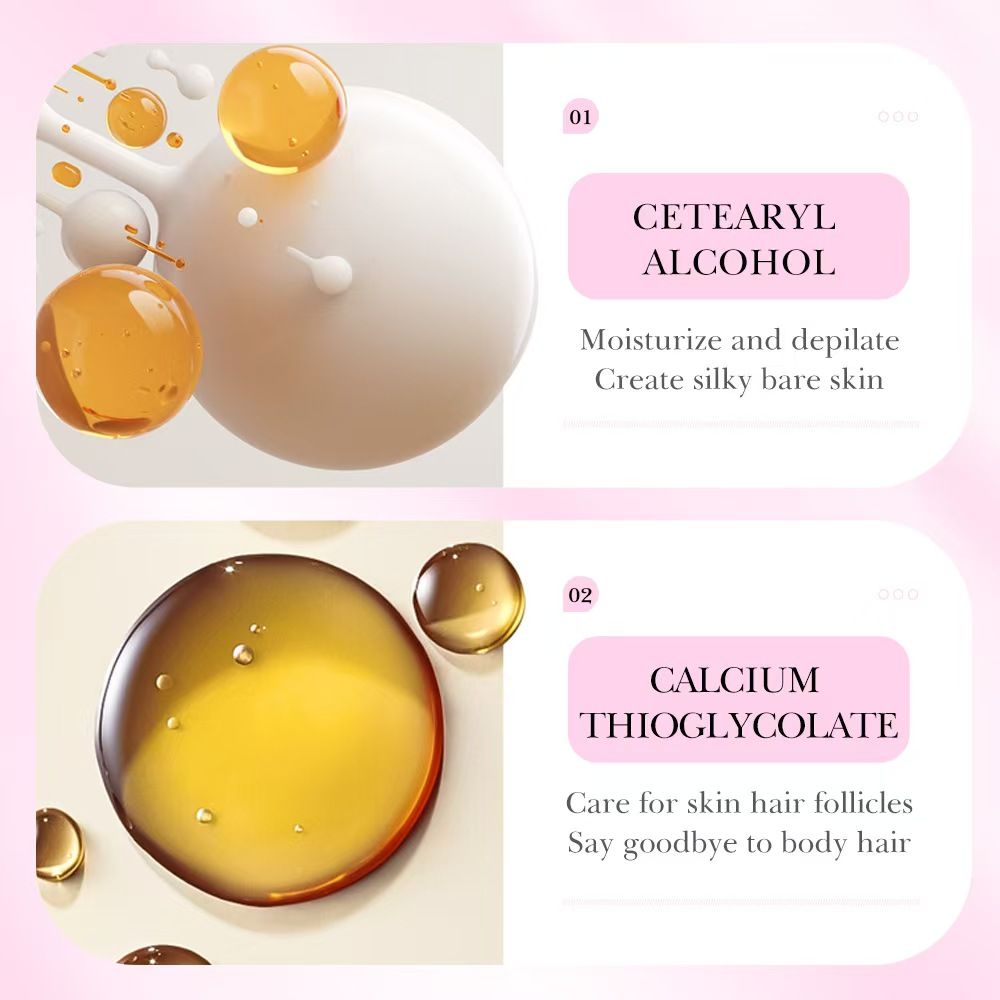 SADOER Gentle skin cleansing and hair removal cream SADOER body care products 50g Fresh arms, armpits, legs, men and women, soft and gentle hair removal cream
