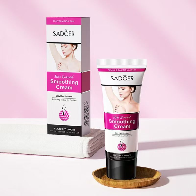 SADOER Gentle skin cleansing and hair removal cream SADOER body care products 50g Fresh arms, armpits, legs, men and women, soft and gentle hair removal cream
