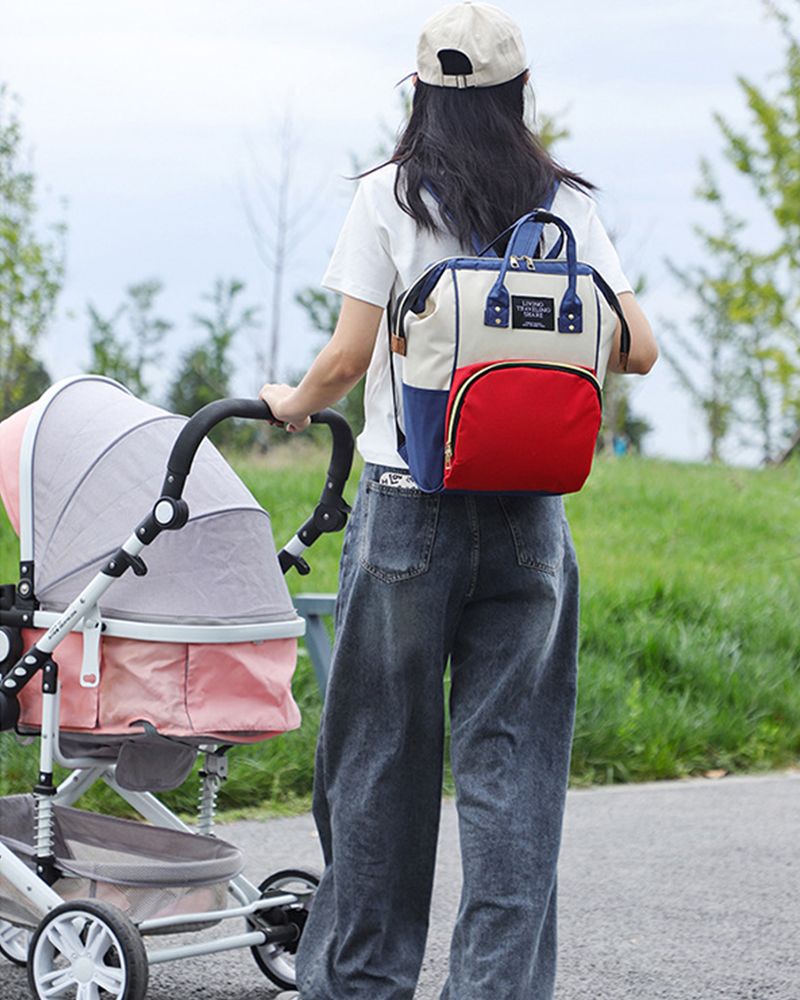 （Clearance Sale）Mommy bag, new handheld backpack, insulated outdoor backpack, large capacity multifunctional mother and baby bag