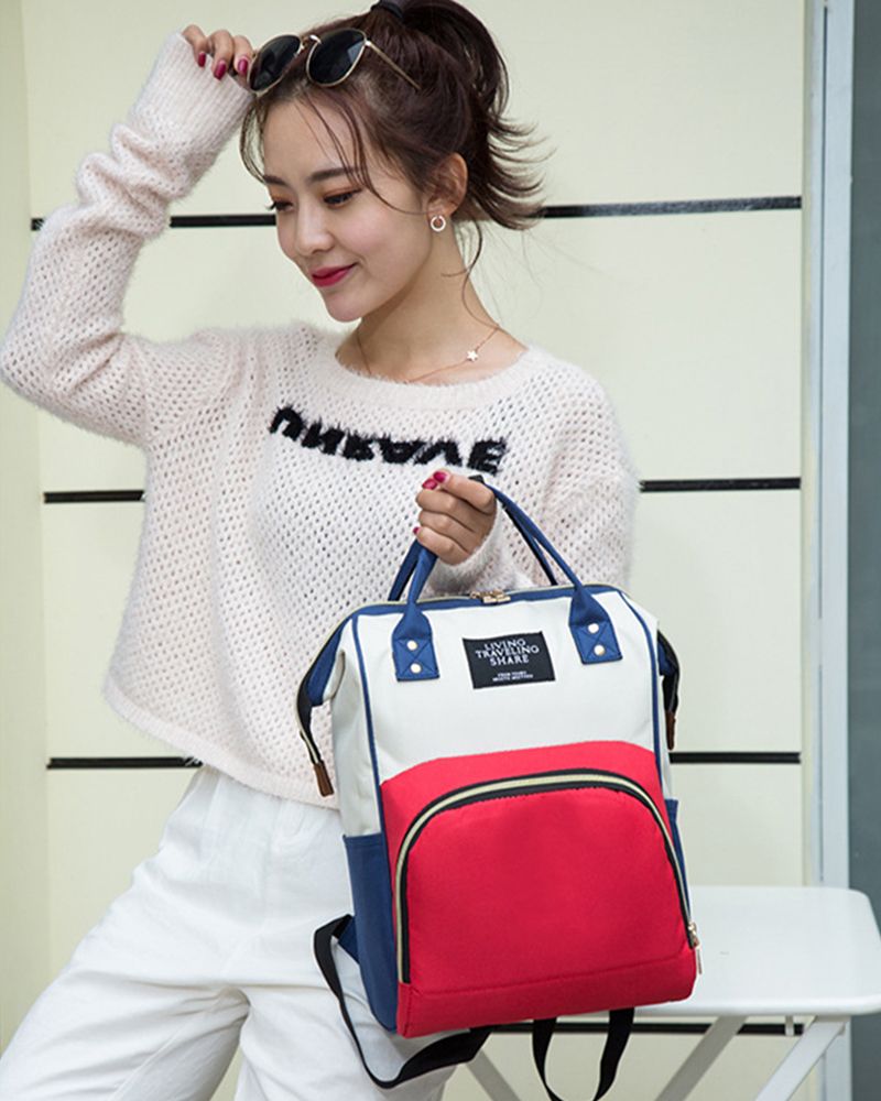 （Clearance Sale）Mommy bag, new handheld backpack, insulated outdoor backpack, large capacity multifunctional mother and baby bag