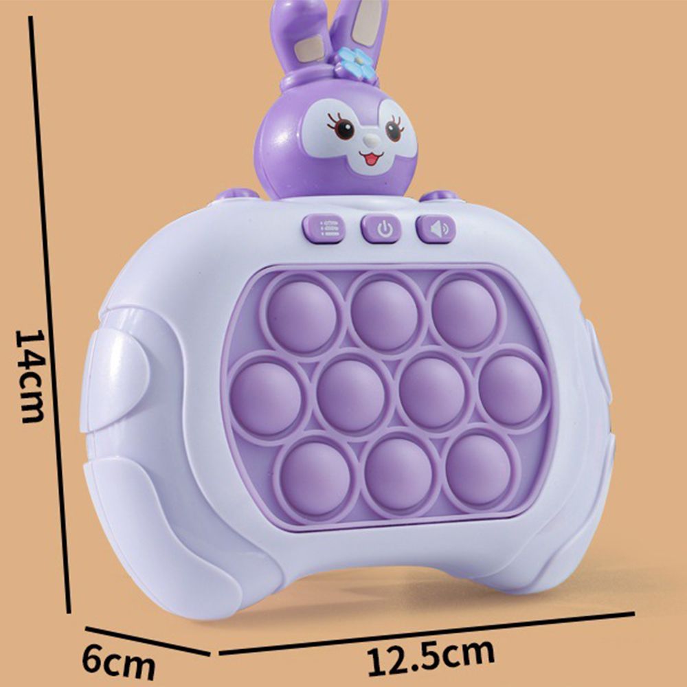 Children practice reaction speed, pass levels quickly, push the game machine, hit the ground, mouse, follow the rhythm, logical thinking, focus, puzzle, and stress relief toys