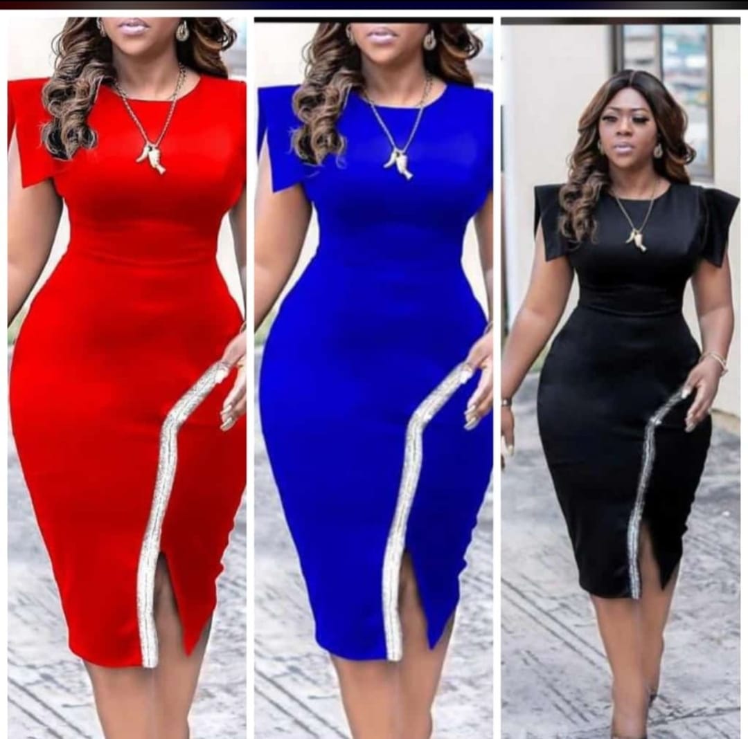 Elegant Women's Bodycon Dress – Sleek, Stretchy & Flattering