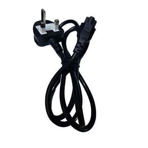 Generic Fused 3 Pin Flower Power Cable/Cord For Laptop Adapter Charger