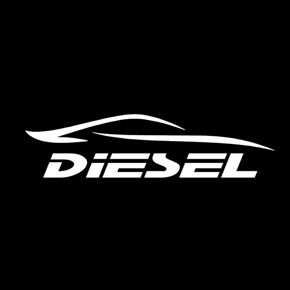 DIESEL FUEL TANK CAR STICKER