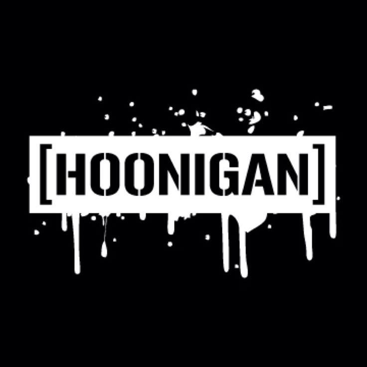 HOONIGAN CAR STICKER
