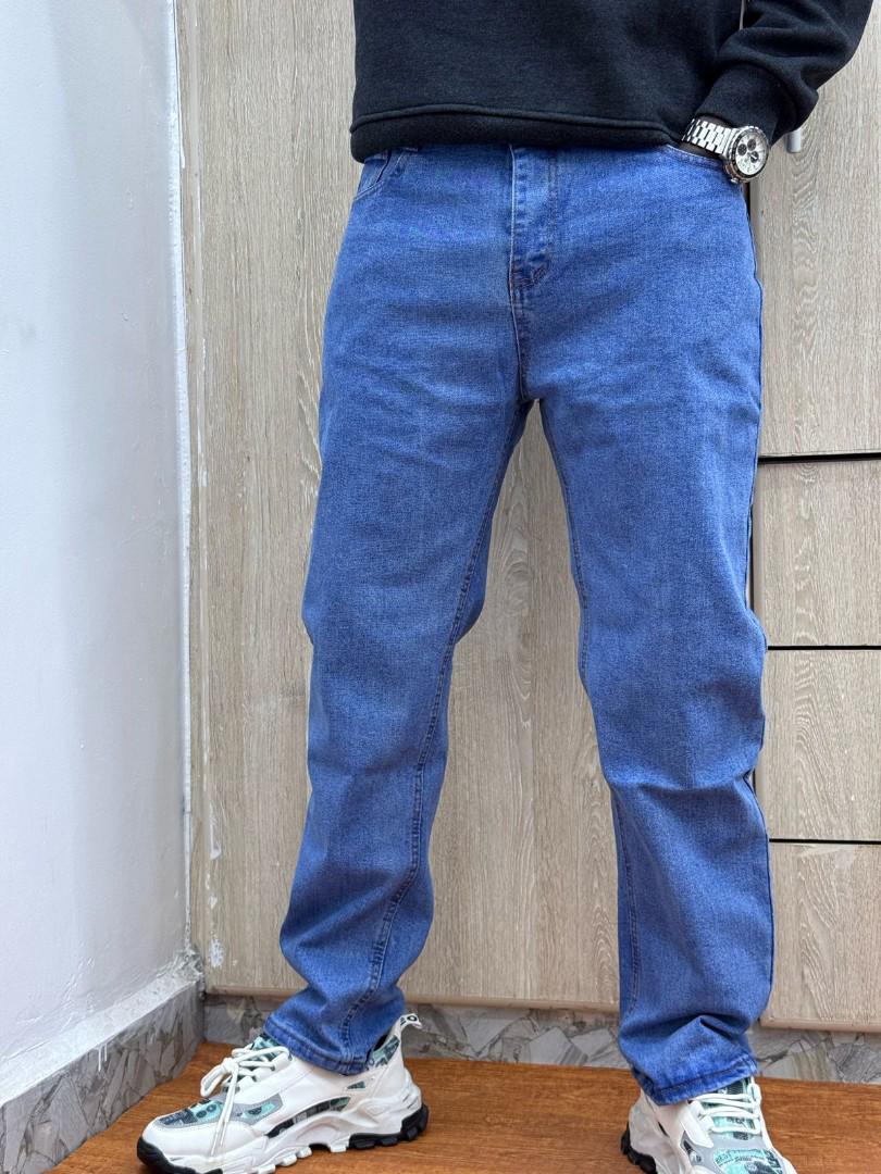 Men baggy denim jeans