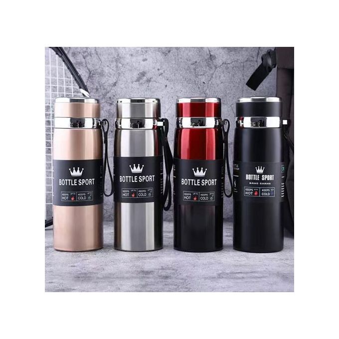 1000ML Stainless Steel Thermal Water Bottle - Keep Water, Tea, and Coffee Hot or Cold | Vacuum Insulated Thermos Flask for All-Day Hydration