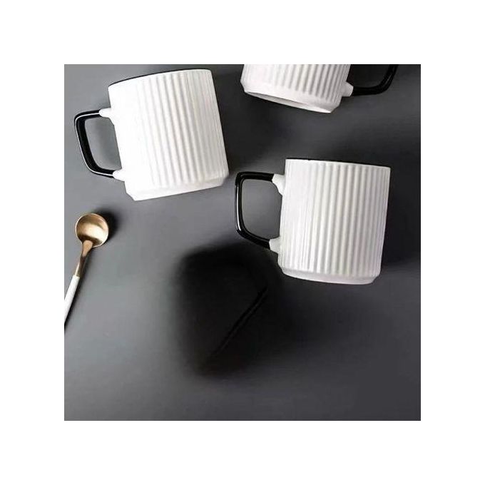 Hot Deal 6PCS Ceramic Cups – Strong Insulated Mugs, Value Pack of 6, Keeps Drinks Warmer for Longer, Perfect for Coffee & Tea