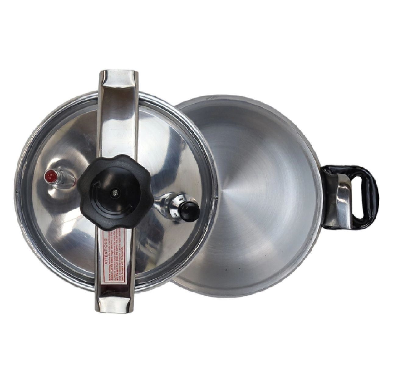 🔥 Premium 5L Thickened Aluminum Pressure Cooker – Large Capacity, Explosion-Proof, Fast Cooking Pot for Gas Stoves with Easy Lock Lid