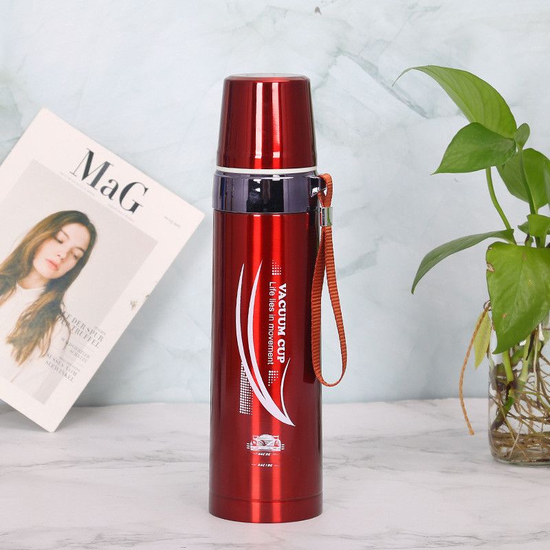 Premium 750ML Stainless Steel Thermos Cup | 2-Layer Insulated Vacuum Travel Mug | Leak-Proof, Portable, Stylish for Coffee, Tea & Water