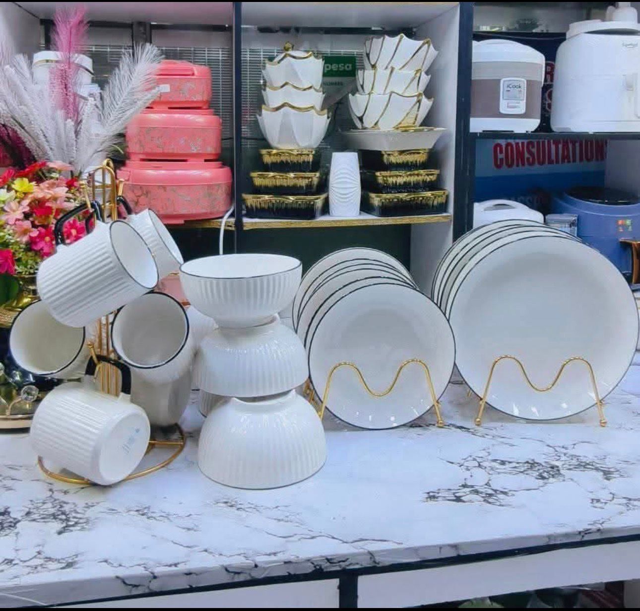 🔥 LIMITED TIME OFFER! PRICE DROP! 🔥24PCS Japanese Ceramic Dinner Set 🇯🇵 – 10.5" Plates 🍽️ + 8" Plates + Bowls 🍲 + Mugs ☕ | Luxury Tableware + 🎁 FREE Gift Included