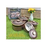 💥🍲 Clearance Sale! Signature & Signature Hilux Insulated Hot Pot Casserole Set 4PCS 🏆✨ Food Warmer • Heat Retention • Premium Kitchenware 🔥