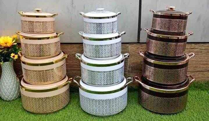 💥🍲 Clearance Sale! Signature & Signature Hilux Insulated Hot Pot Casserole Set 4PCS 🏆✨ Food Warmer • Heat Retention • Premium Kitchenware 🔥