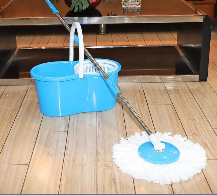 NEW IN!!!!  360 degree new design magic Spin Mob & Bucket For Floor Cleaning, No spills, no shock and no damage to floors, Microfiber mop head works great wet or dry.