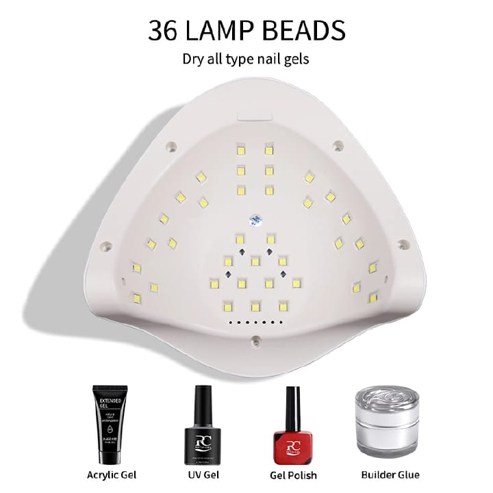 ORIGINAL HIGH QUALITY 320W SUN LED UV Professional Nail Lamp Portable for Nails Gel Polish Curing Dryer Lamp Touch Screen UV Nail Drying Light.