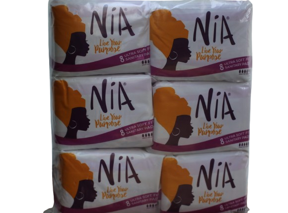 Nia sanitary pad (8pc).