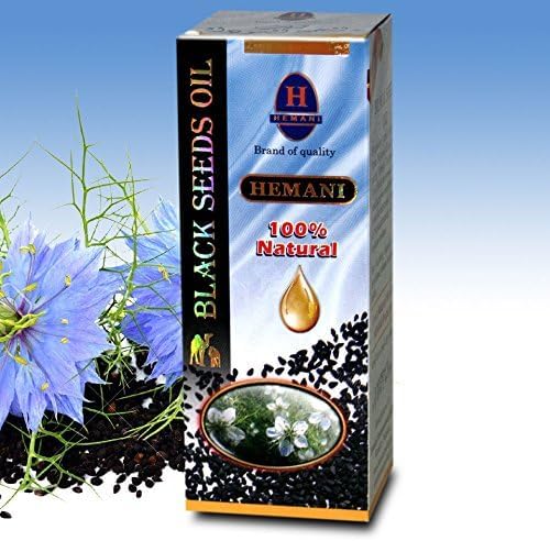 Hemani Organic Black Seed Oil Premium Cold-Pressed Nigella Sativa Producing Pure Black Cumin Seed Oil- Aids in Digestive Health, Immune Support, Brain Function, Joint Mobility, Antioxidant Supplement.