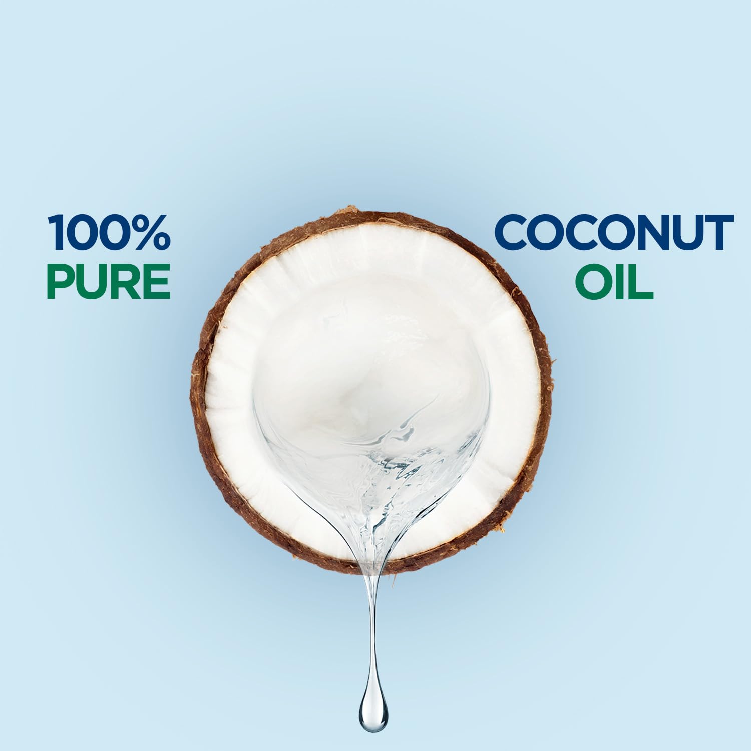 Parachute 100% Pure and Natural Coconut Hair Oil enriched with nutrients that prevent hair fall, strengthen hair strands from roots to tips, and boost hair growth with a FREE WIDE-TOOTHED COMB-1.0 L.