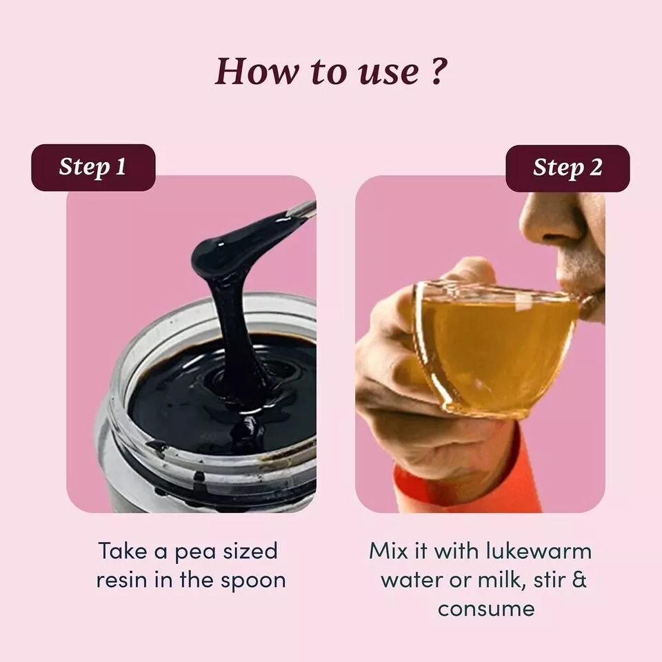 Pure Himalayan Shilajit Soft Resin Supplement Authentic, Natural & Organic for Detox, Cleanse, Immune Support, Brain Booster, and Energy-Contains Fulvic Acid and 84+ Trace Minerals For Men & Women-50G