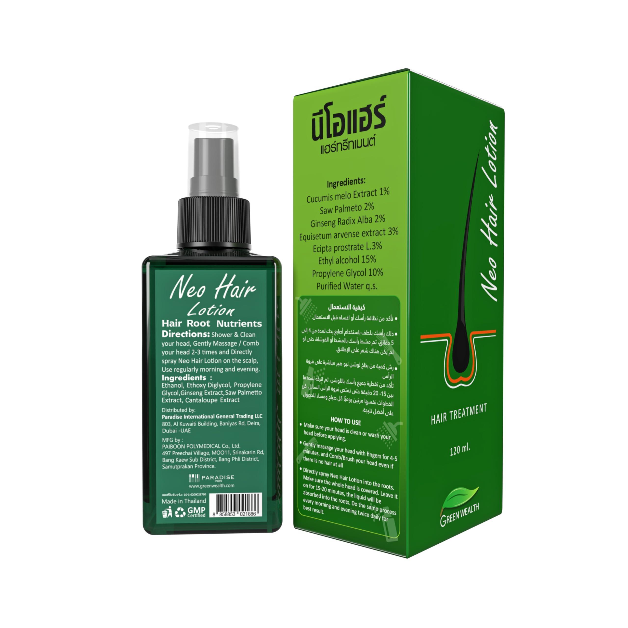 Hair Lotion Herbs-100% Natural Hair Growth Treatment-120mL,Johnson's Shampoo and Derma Roller for Hair Growth, Repairs Damaged Hair, Activates Hair Follicles, Anti-Hair Fall & Hair Thickening.
