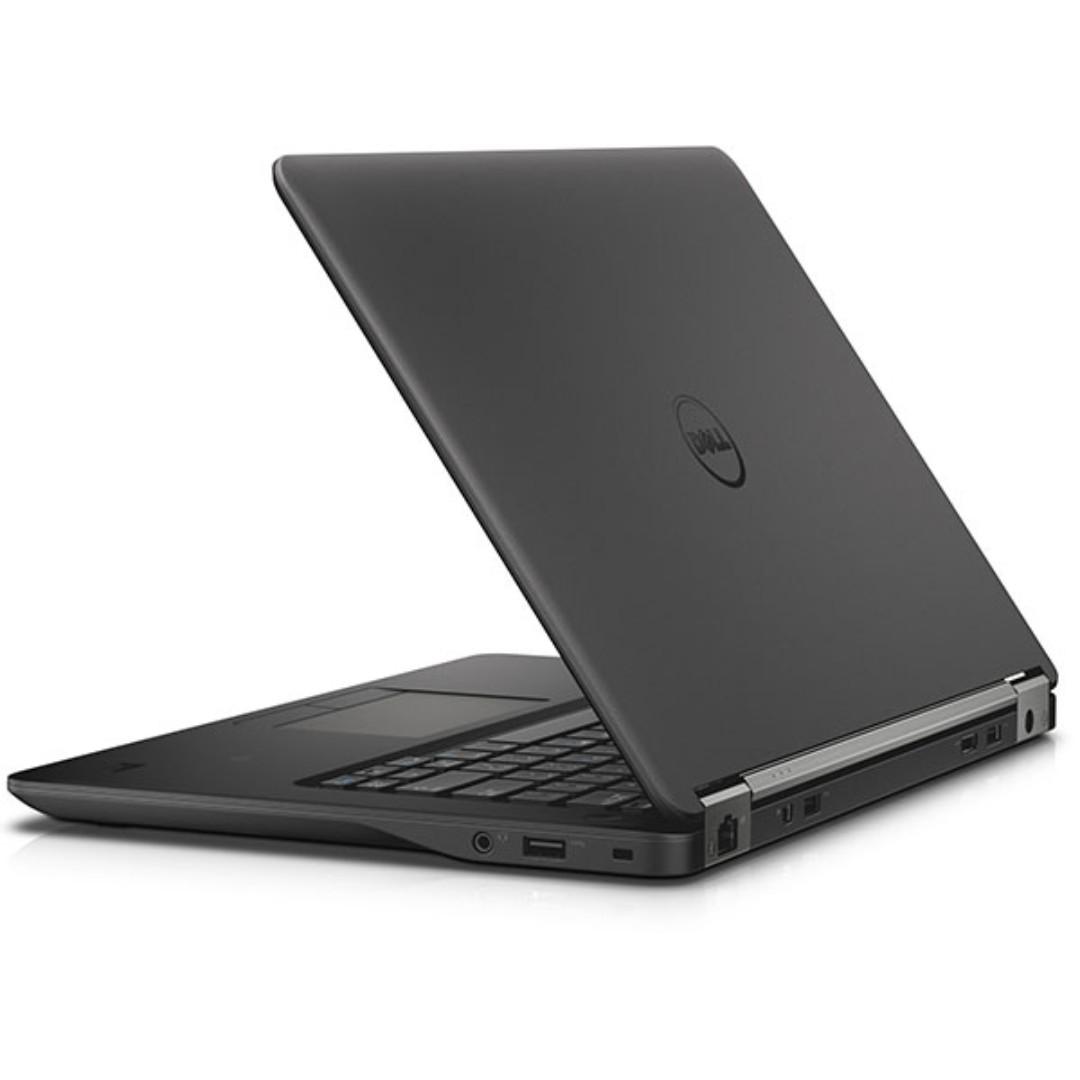 Dell Latitude E7450 with a 14.00-inch display that has a resolution of 1366×768 pixels. It is powered by a Core i7 (5th gen) processor and it comes with 8GB of RAM.