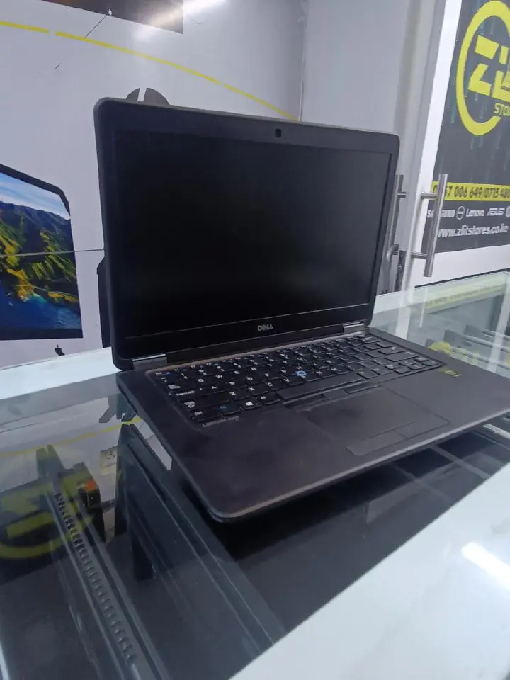 Dell Latitude E7450 with a 14.00-inch display that has a resolution of 1366×768 pixels. It is powered by a Core i7 (5th gen) processor and it comes with 8GB of RAM.