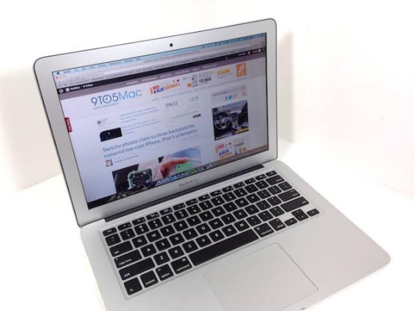 lowest priced laptop MacBook Air mid 2013 coi7 with 8gb ram memory 256gb ssd with Mac os