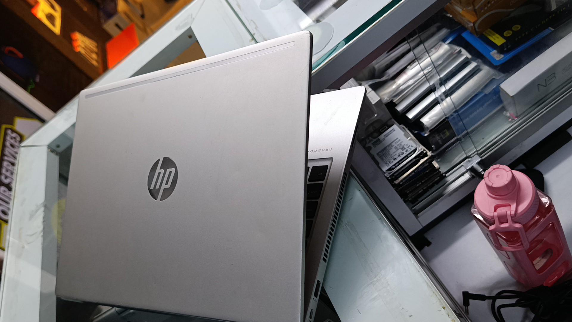 Refurbished Hp probook 445g7 AMD ryzen 3 8gb ram memory 256gb ssd silver color 14inches