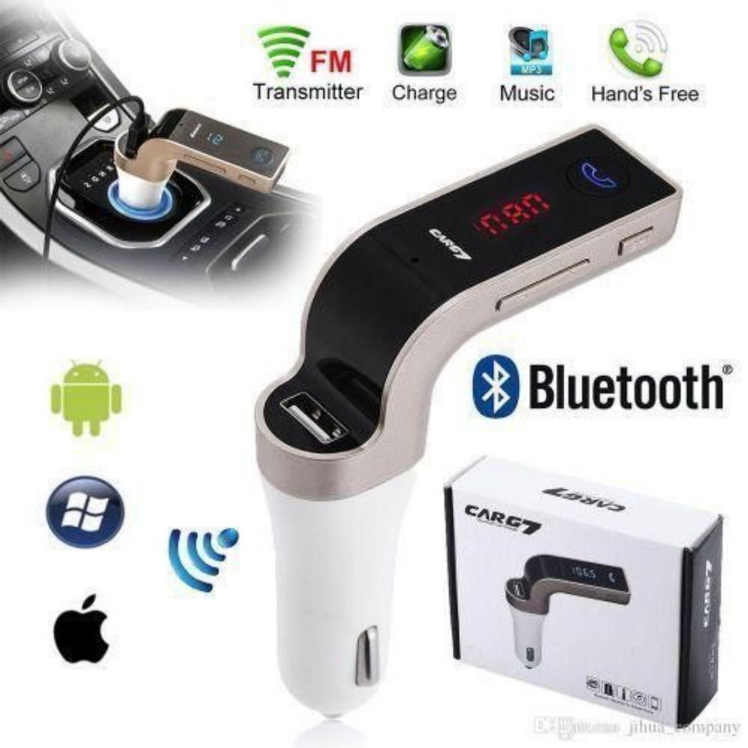 Car G7 car modulator Bluetooth charger Mp3 TF SD AUX