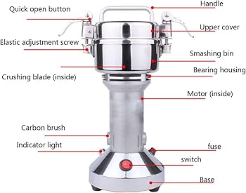 *New arrival❄️*



*High speed (25,000RPM) HIGH POWER (850W) 150g kitchen multifunction mill fine grinder (particle size ~ 60 mesh to 350 mesh or ~ 250micrometer to 44micrometer) now available e🫶👀*