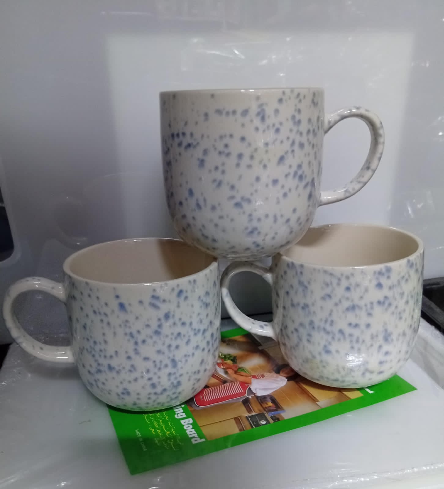 6pcs Ceramic Mug set Ceramic Cups for Coffee, latte, Cappuccino, Tea,