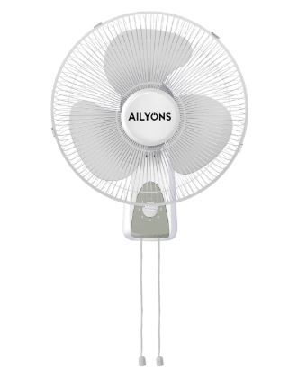 Ailyons FW-1631 - WALL FAN, Durable quality motor  , 3 speed control panel , Super quiet motor