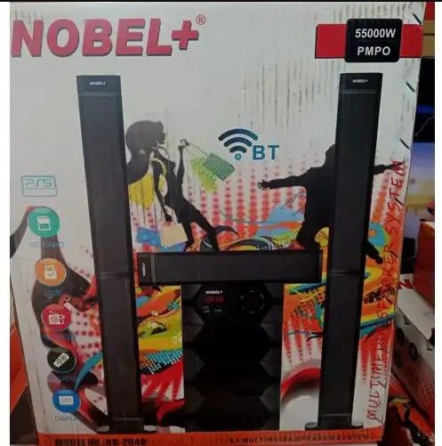 Nobel NB-2040 TALL BOY SPEAKER SYSTEM-BT HOMETHEARE-55,000W PMPO