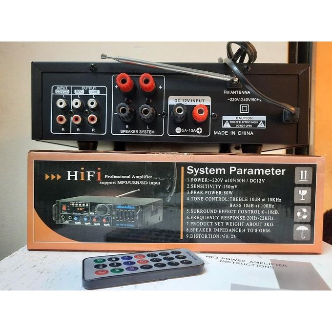 MOONTEK MT-009 PROFESSIONAL KARAOKE MICROPHONE AMPLIFIER WITH BLUETOOTH & MULTI-CONNECTIVITY