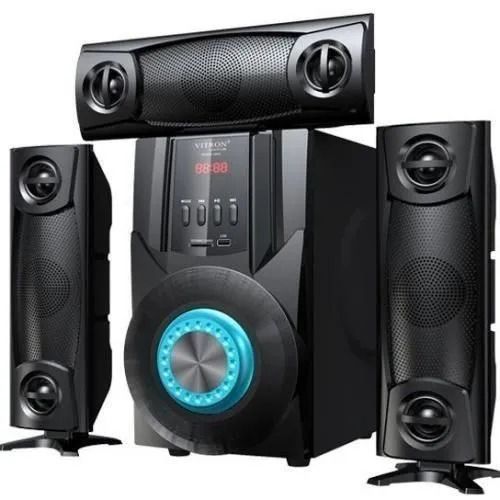 VITRON V641 3.1-CHANNEL MULTIMEDIA SPEAKER SYSTEM WITH BLUETOOTH, USB, FM, AUX, REMOTE CONTROL & LED DISPLAY
