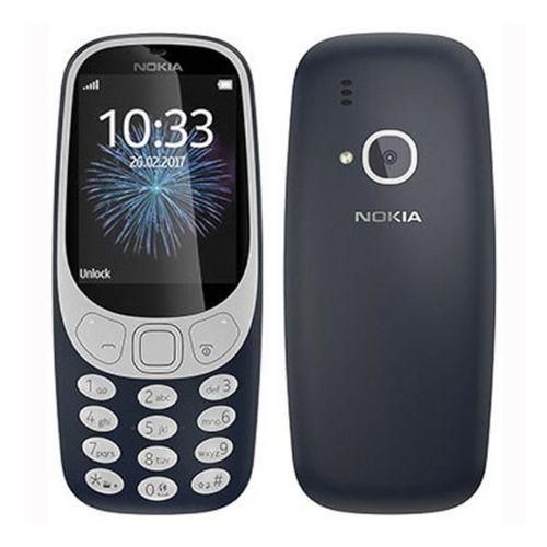 Nokia 3310 // 2.4 Inches Screen // Camera 2MP // Dual SIM Card // Colour (Dark Blue)