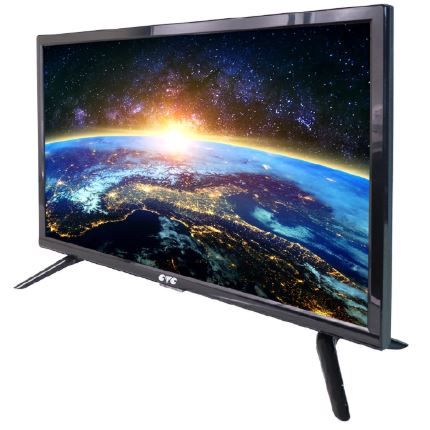 CTC 22 Inch (24FR22CT2) Digital TV Full HD Television Black 24FR22CT,With DC cable,USB, Contact Movie share, Enery saving, Tripple Protector, DVB-T2