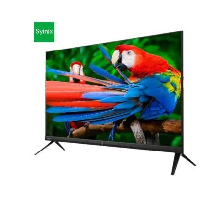 Synix 32 inch Thinnest SMART TV Designed to blend seamlessly into any living space, this sleek and modern television offers a captivating viewing experience, perfect for binge-watching your favourite