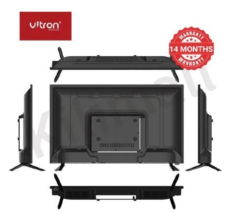 Vitron 32 Inch Frameless DIGITAL TV HD Netflix ,  Youtube Television DVB-T2 Android 11 AC Energy Saving Television 1GB+8GB
